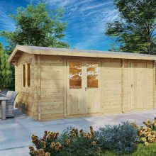 Gartenhaus mit Geräteschuppen “Super Fred” 5x3m Gartenhaus mit Geräteschuppen “Super Fred” 5x3m