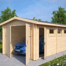 Fertiggarage aus Holz “Typ A” 3x6m Fertiggarage aus Holz “Typ A” 3x6m