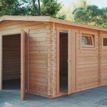 Holzgarage “Hansa B” 5x6m Holzgarage “Hansa B” 5x6m