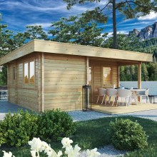 Holzhaus-Bausatz “Oscar” 6x5m Holzhaus-Bausatz “Oscar” 6x5m