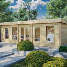 Großes Gartenhaus “Hansa A” 8x4m Großes Gartenhaus “Hansa A” 8x4m