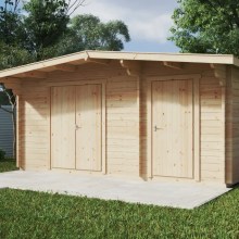 Doppel-Geräteschuppen “Typ A” 5x3m Doppel-Geräteschuppen “Typ A” 5x3m
