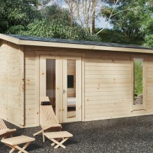 Gartenhaus mit Toilette “Mia 1” 5x3m Gartenhaus mit Toilette “Mia 1” 5x3m