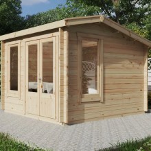 Kleines Gartenhaus “Mini-Gartenbüro 1” 3x3m Kleines Gartenhaus “Mini-Gartenbüro 1” 3x3m