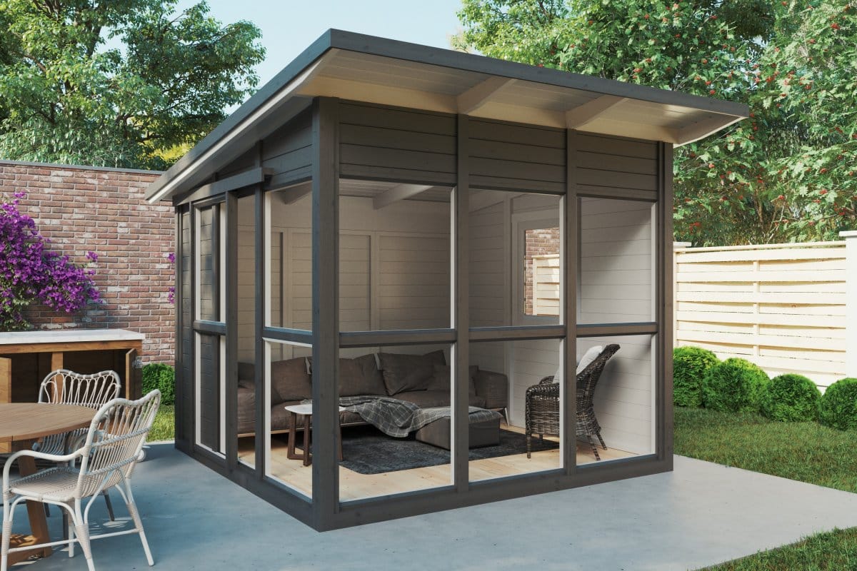 Kleines Gartenhaus “Noah” 3x3m Kleines Gartenhaus “Noah” 3x3m