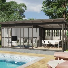 Gartenhaus “Elias XL” 7x3m Gartenhaus “Elias XL” 7x3m