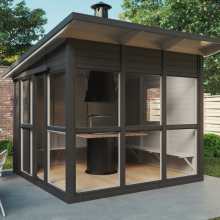 Moderner Grillpavillon “Noah” 3x3m Moderner Grillpavillon “Noah” 3x3m