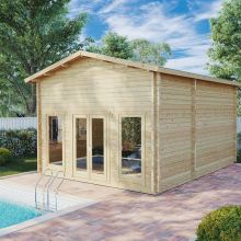 Gartenhaus “Golfsimulator 1” 5x6m Gartenhaus “Golfsimulator 1” 5x6m