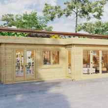 Gartenhaus mit 2 Räumen “Amelia” 9x4m Gartenhaus mit 2 Räumen “Amelia” 9x4m