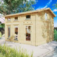 Gartenhaus mit Schlafboden “Bruno 1” 5x4m Gartenhaus mit Schlafboden “Bruno 1” 5x4m