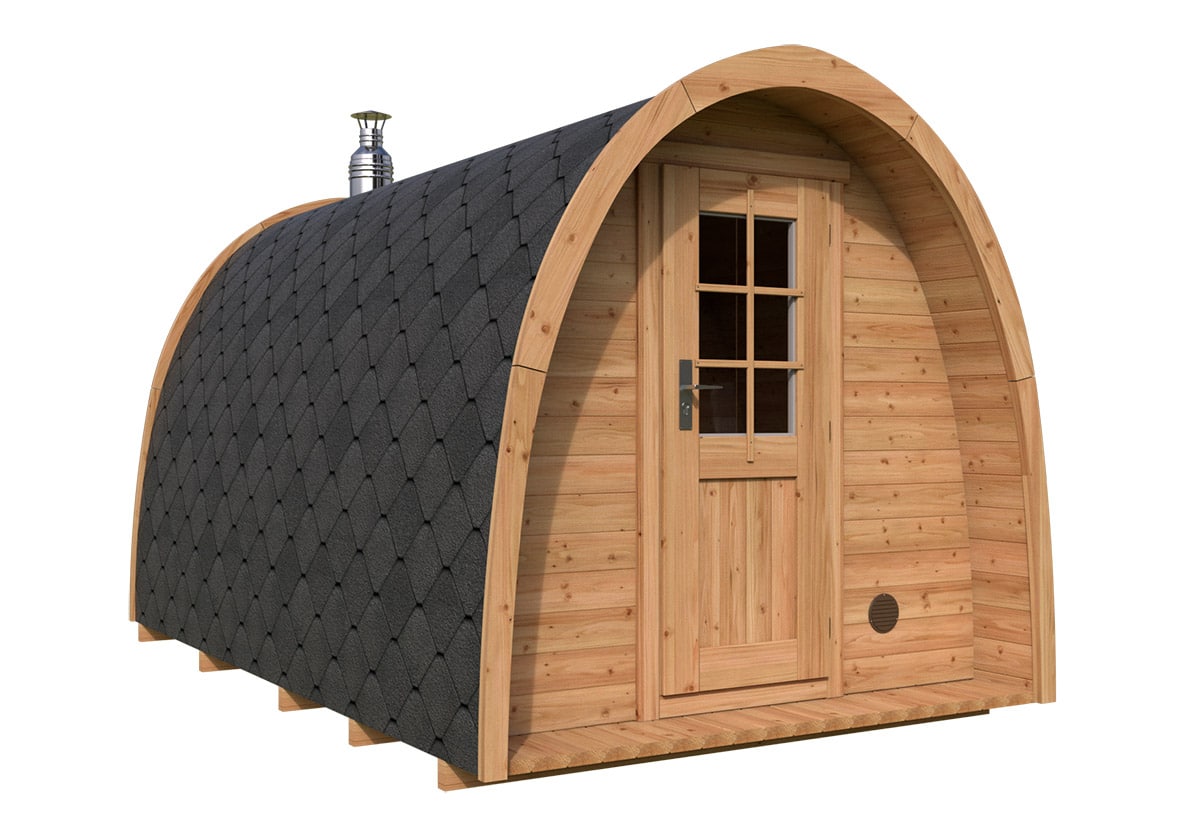 Kleine Sauna Pod 2x4m Kleine Sauna Pod 2x4m