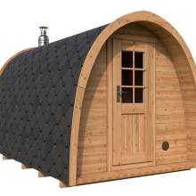 Kleine Sauna Pod 2x4m Kleine Sauna Pod 2x4m