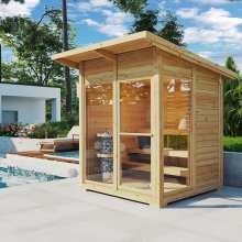 Kleine Außensauna “Nova” 2x2m Kleine Außensauna “Nova” 2x2m