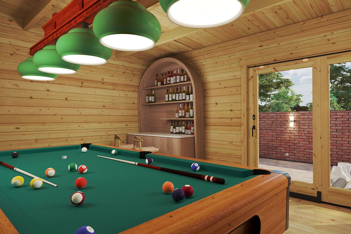 Gartenhaus “Roland 3” 5x5m – Bild 2