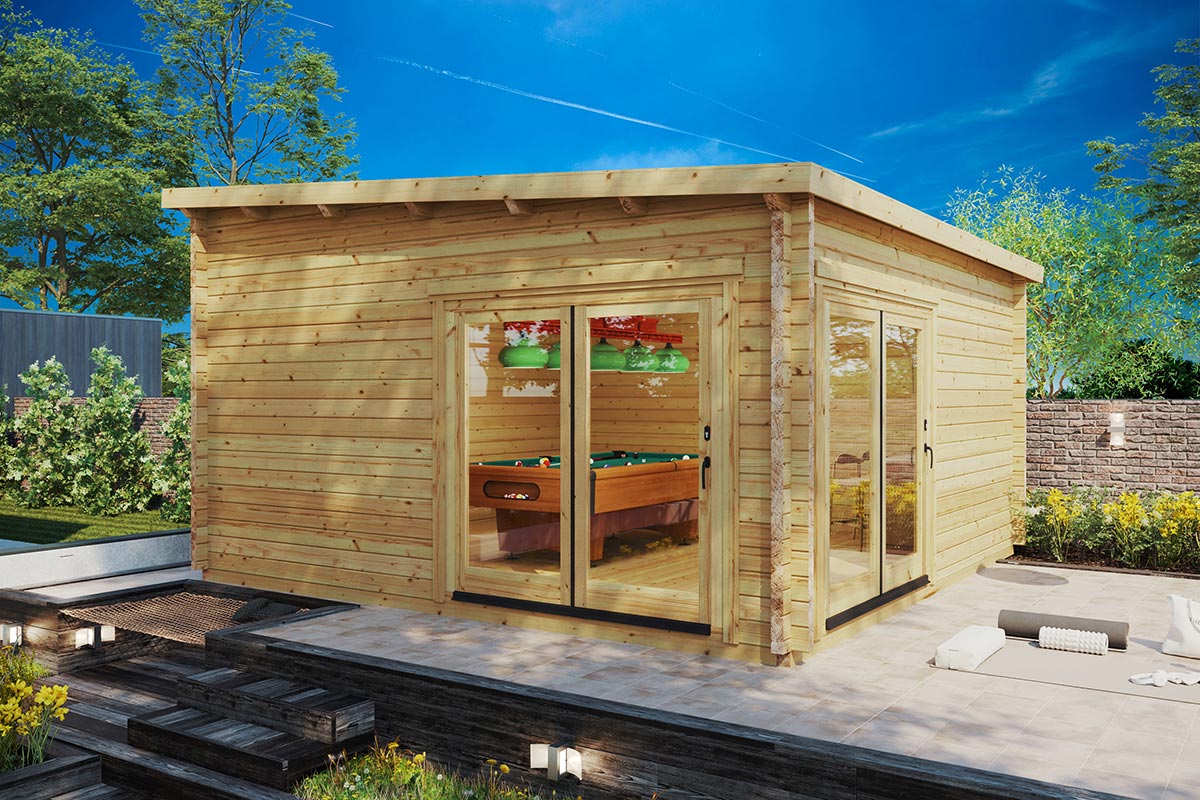 Gartenhaus “Roland 3” 5x5m Gartenhaus “Roland 3” 5x5m