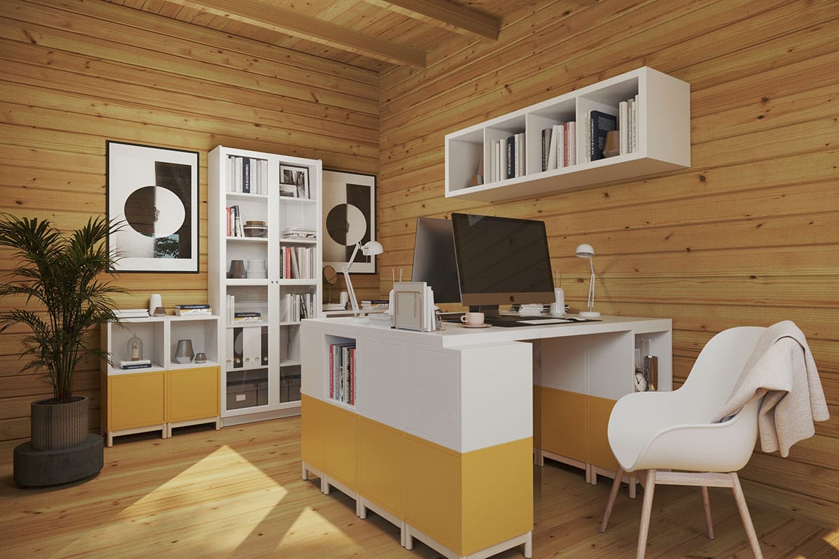 Gartenhaus-Gartenbüro “Roland 1” 5x3m – Bild 2