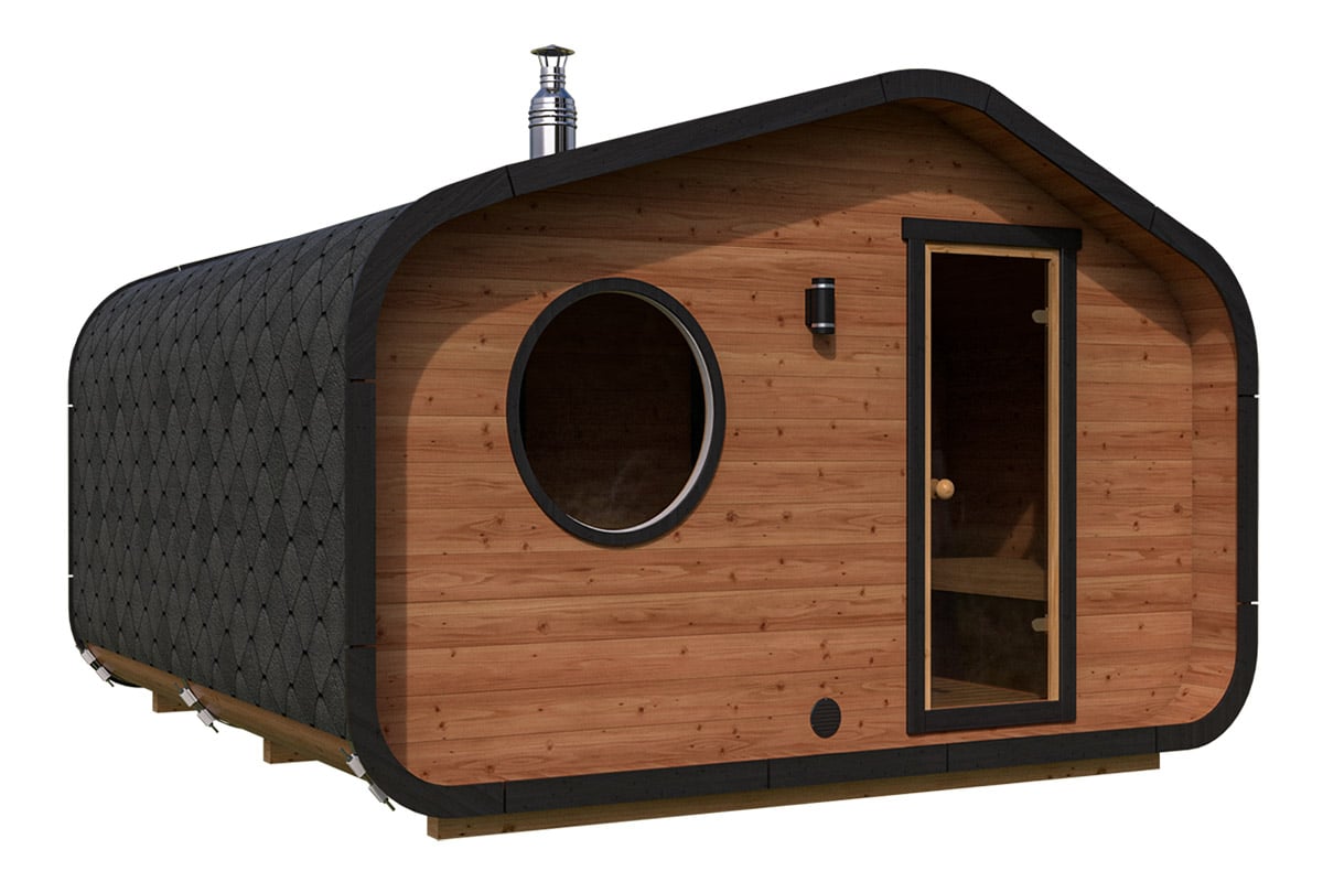 Outdoor Sauna “Mont Blanc” 4x4m Outdoor Sauna “Mont Blanc” 4x4m