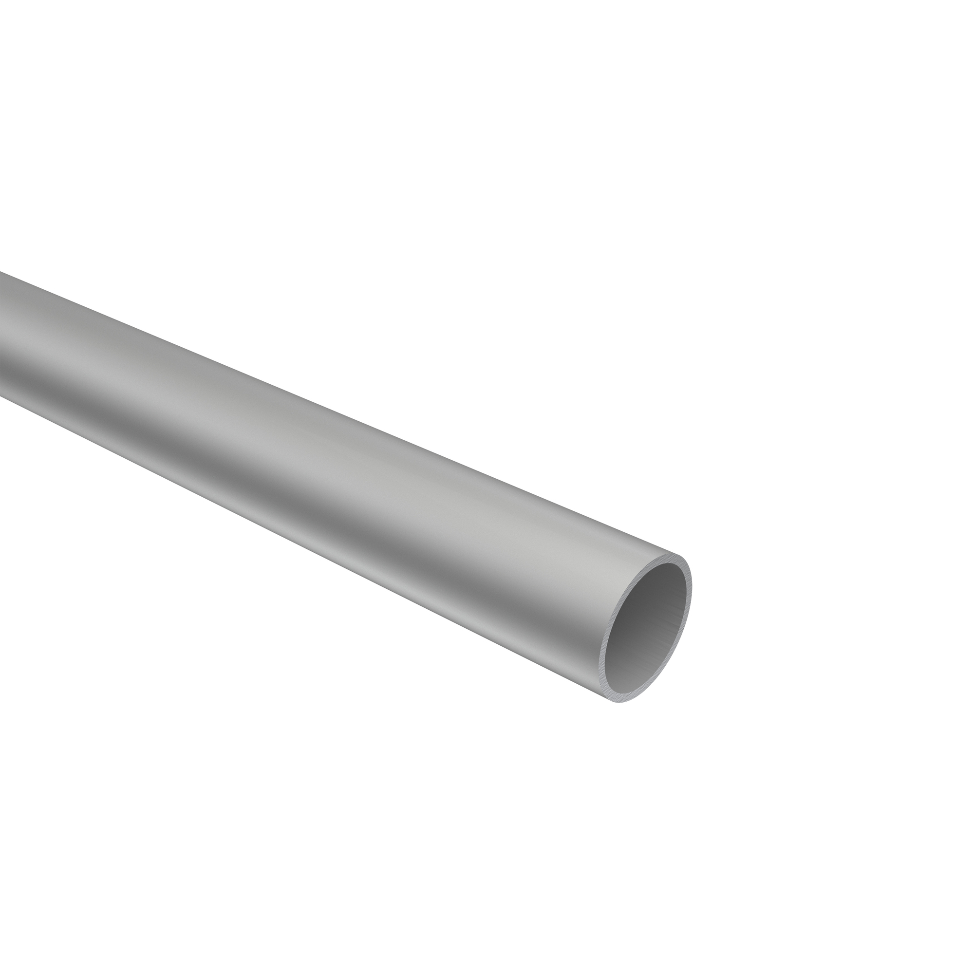 Gardinenstange Silbergrau / Schwarz, Metall 16 mm Ø Primus Paolo, doppelläufig – Bild 4