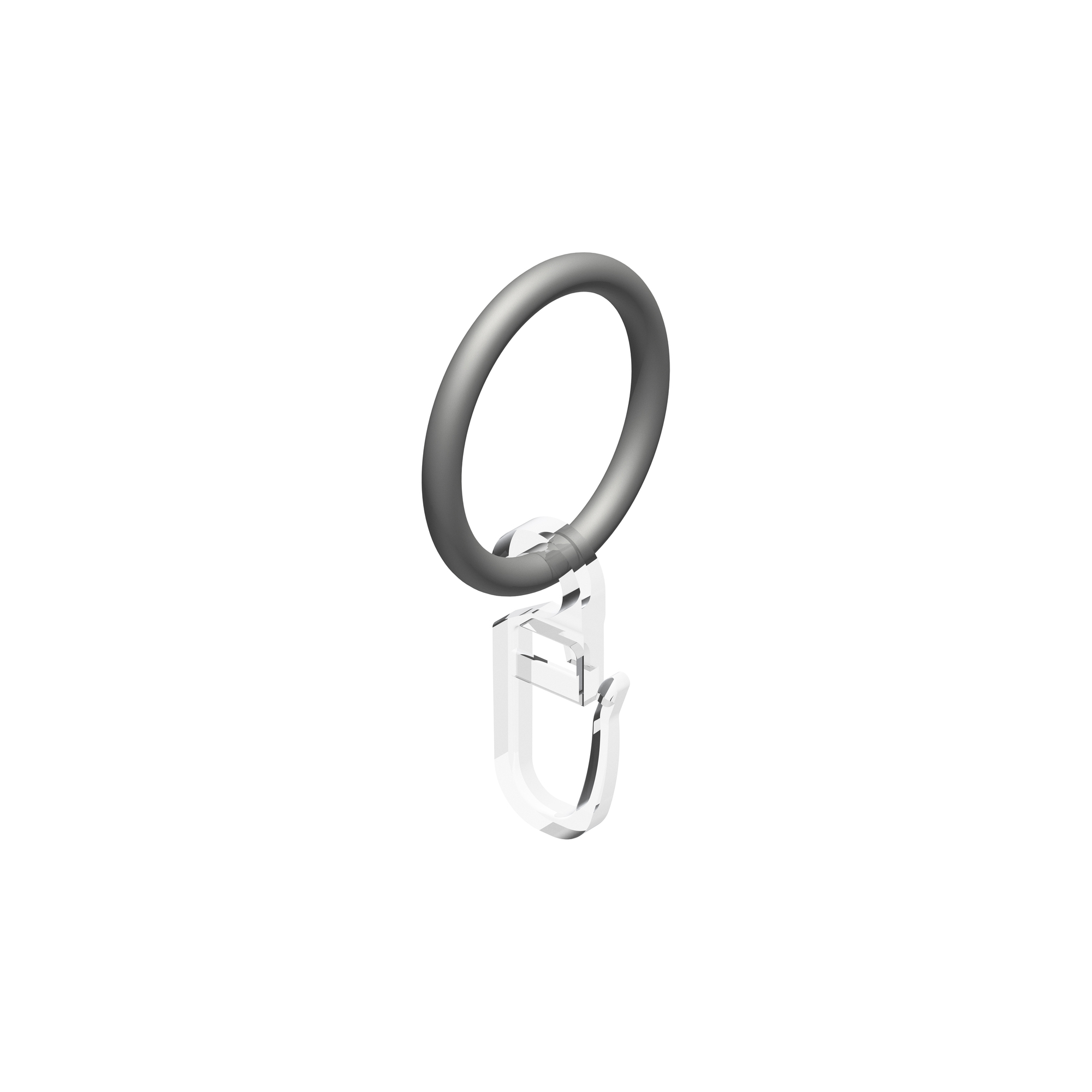 Vorhangstangen Metall / Kunststoff 16 mm Ø Silber-Grau Simpa Cone (Kegel) – Bild 5