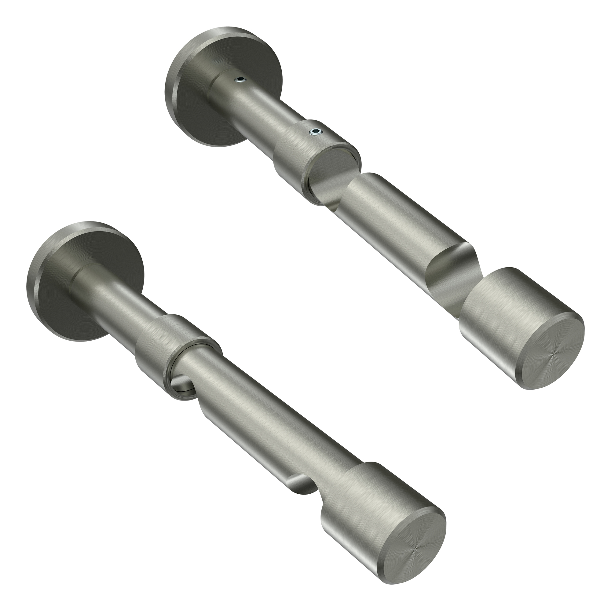 Stilgarnituren Edelstahl-Optik 16 mm Ø Sinux Carelli, zweiläufig – Bild 5