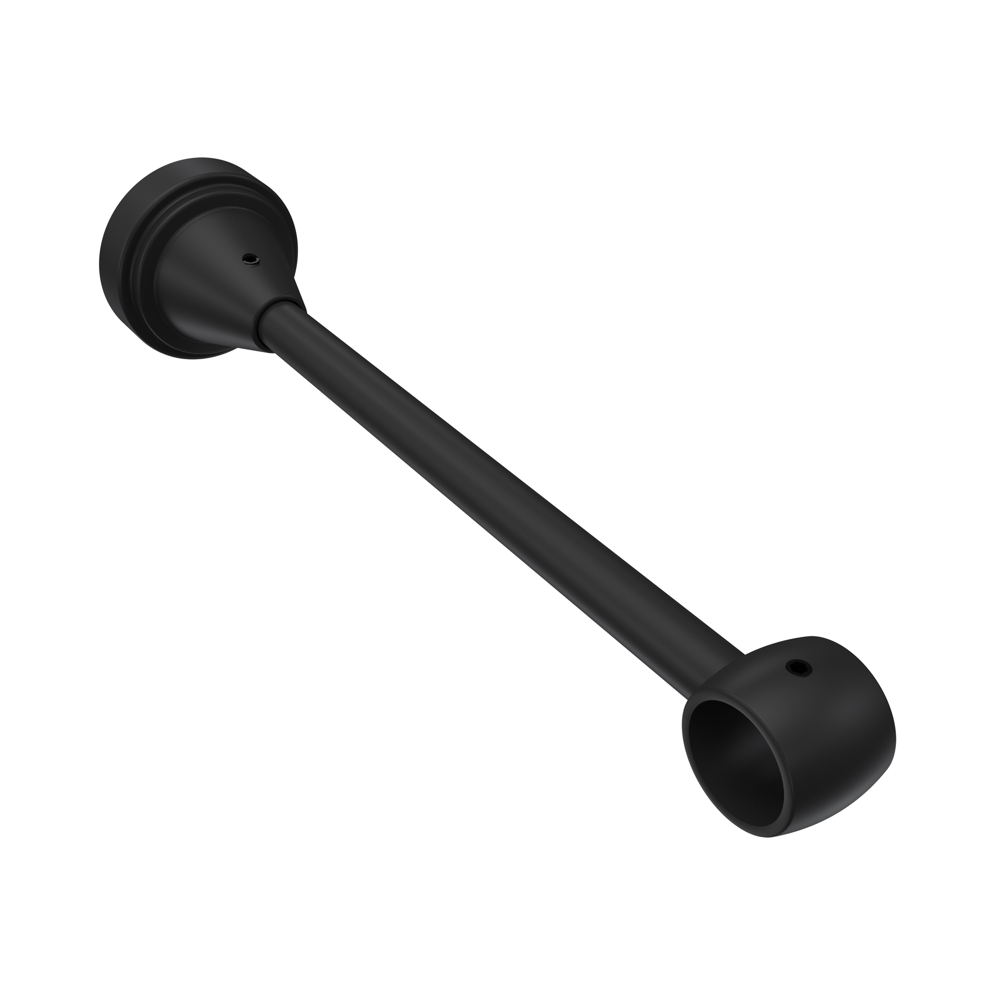 Vorhangstange Messing Antik / Schwarz, Metall 16 mm Ø Primus Alessia – Bild 5