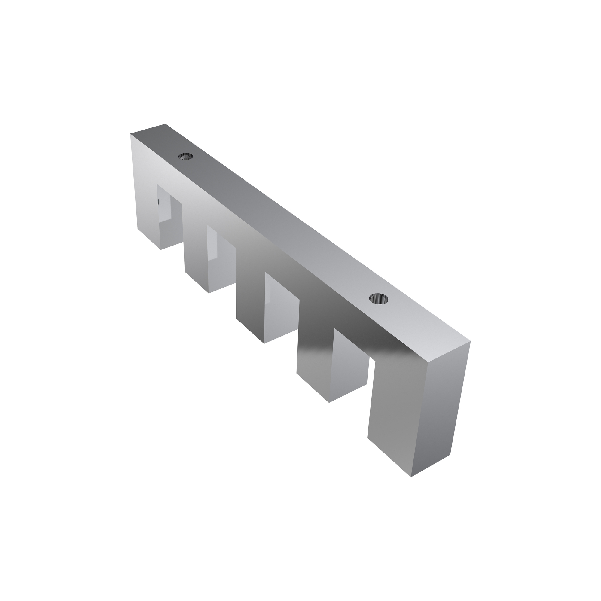 Innenlaufstange / Decken-Gardinenstange Schwarz / Chrom 4-läufig Eckdesign Smartline Lox – Bild 5