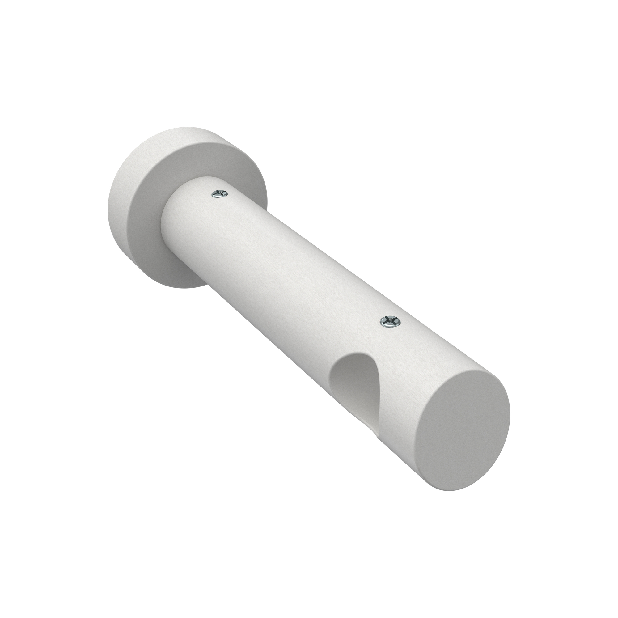 Gardinenstangen Weiß 20 mm Ø Talena Siveo Metall / Holz – Bild 5