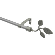 Gardinenstange Silbergrau / Chrom matt, Metall 16 mm Ø Olymp Alessia Gardinenstange Silbergrau / Chrom matt, Metall 16 mm Ø Olymp Alessia