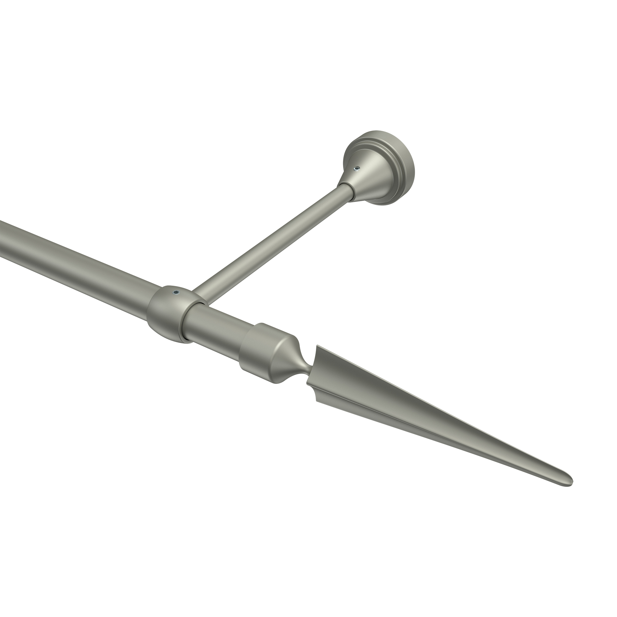 Vorhangstange Chrom matt, Metall 16 mm Ø Primus Lorenzo Vorhangstange Chrom matt, Metall 16 mm Ø Primus Lorenzo