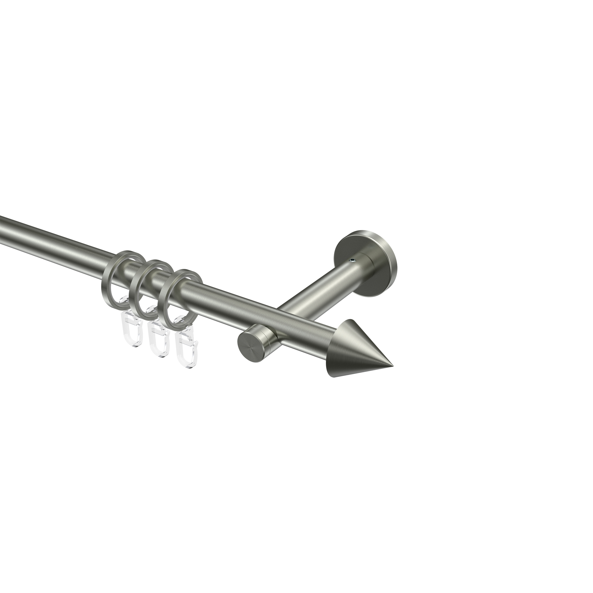 Vorhangstange Edelstahl V2A 16 mm Ø Enorma Scarano Vorhangstange Edelstahl V2A 16 mm Ø Enorma Scarano