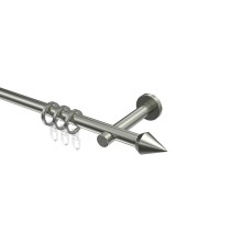 Edelstahl Gardinenstange V2A 16 mm Ø Enorma Castello Edelstahl Gardinenstange V2A 16 mm Ø Enorma Castello