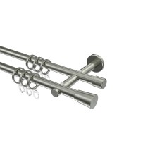 Stilgarnituren Edelstahl Optik 16 mm Ø Medium Carelli, zweiläufig Stilgarnituren Edelstahl Optik 16 mm Ø Medium Carelli, zweiläufig