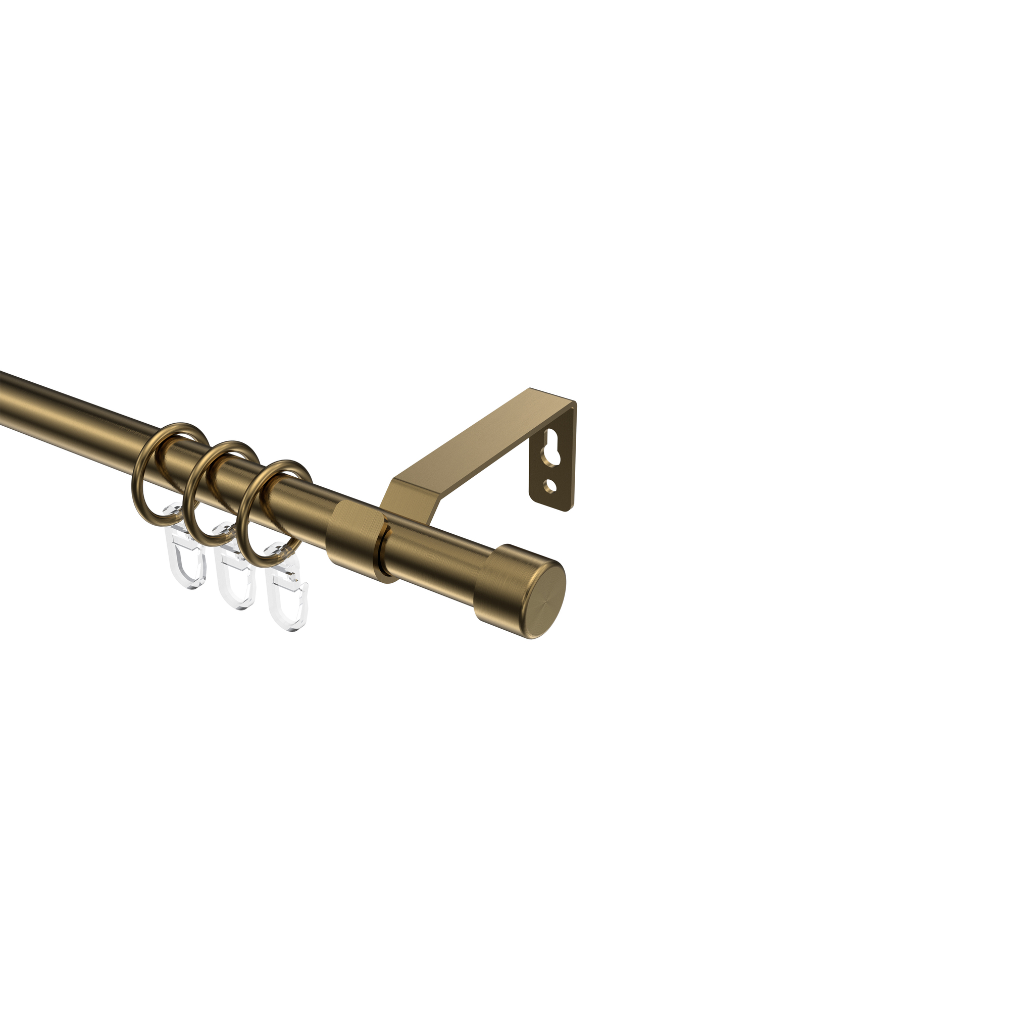 Gardinenstange Messing Antik, Metall 16 mm Ø Olymp Lucan Gardinenstange Messing Antik, Metall 16 mm Ø Olymp Lucan