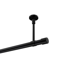 Gardinenstange (Deckenmontage) Schwarz, Metall 20 mm Ø Sonette Santo Gardinenstange (Deckenmontage) Schwarz, Metall 20 mm Ø Sonette Santo