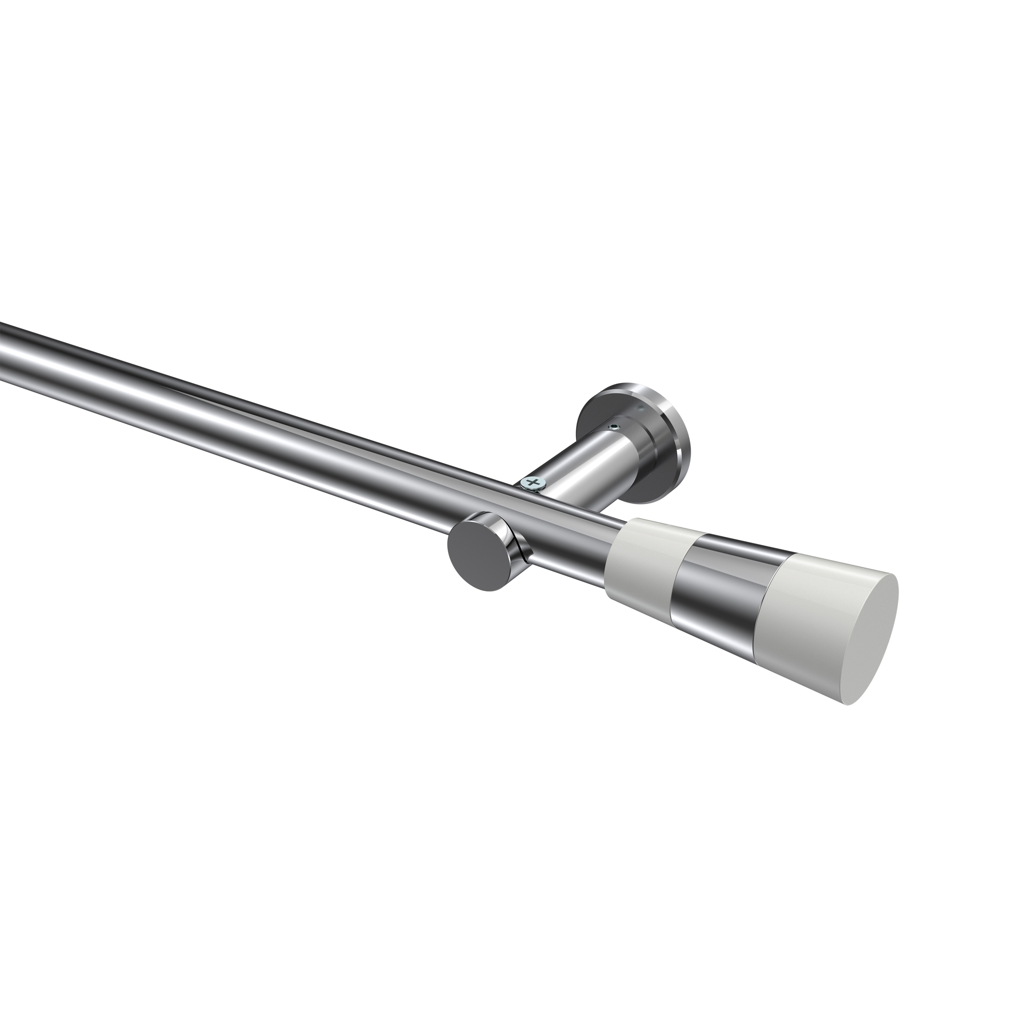 Gardinenstangen Chrom, Metall 20 mm Ø Platon Tanara Gardinenstangen Chrom, Metall 20 mm Ø Platon Tanara