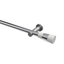 Gardinenstangen Chrom, Metall 20 mm Ø Platon Tanara Gardinenstangen Chrom, Metall 20 mm Ø Platon Tanara