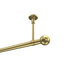 Gardinenstange (Deckenanbringung) Messing-Optik, Metall 20 mm Ø Sonette Luino Gardinenstange (Deckenanbringung) Messing-Optik, Metall 20 mm Ø Sonette Luino