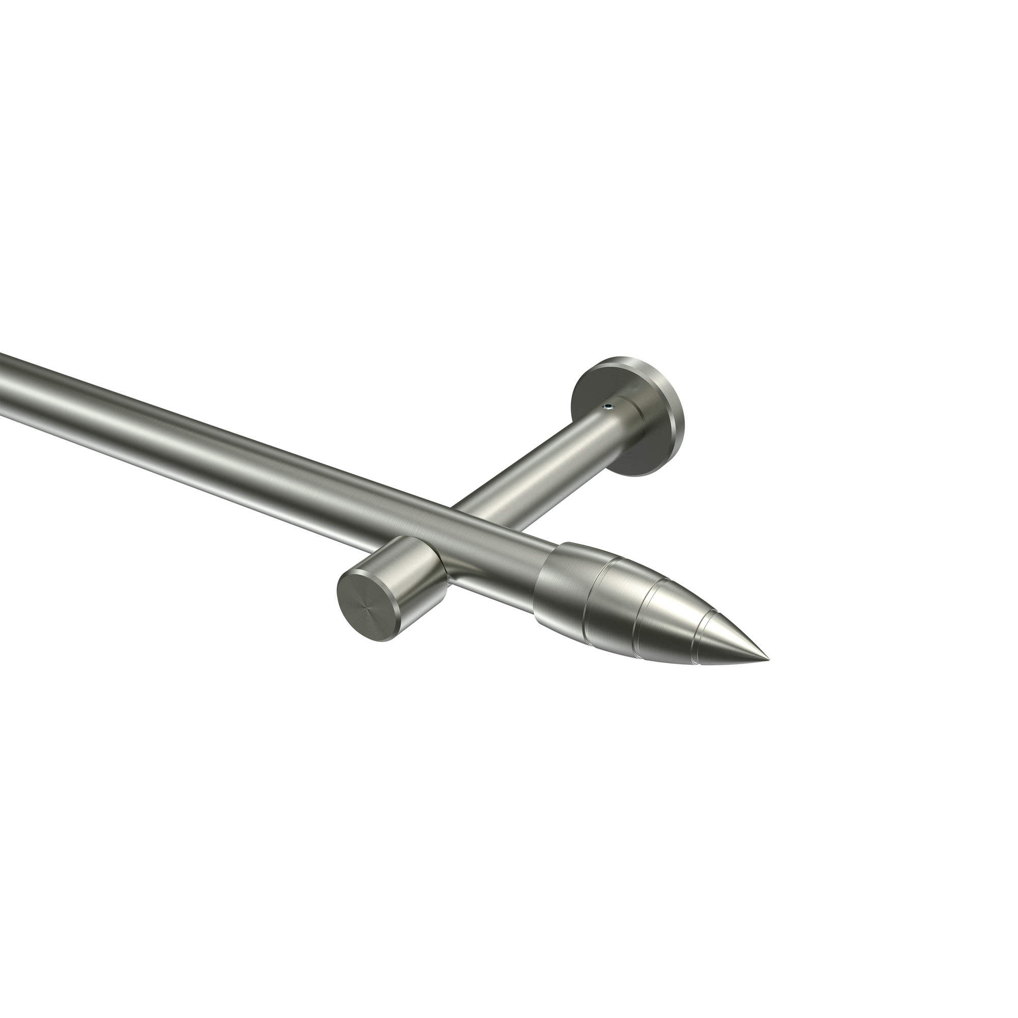 Gardinenstangen Edelstahl-Optik 20 mm Ø Prestige Samanto Gardinenstangen Edelstahl-Optik 20 mm Ø Prestige Samanto