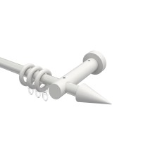 Gardinenstangen Weiß 20 mm Ø Talena Siveo Metall / Holz Gardinenstangen Weiß 20 mm Ø Talena Siveo Metall / Holz