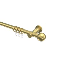 Gardinenstange Messing-Optik 20 mm Ø Platon Luino Gardinenstange Messing-Optik 20 mm Ø Platon Luino