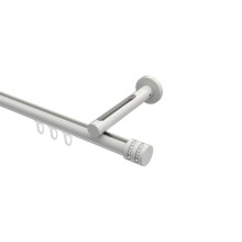 Gardinenstange mit Innenlauf Weiß, Aluminium / Metall 20 mm Ø Siteno Estana Gardinenstange mit Innenlauf Weiß, Aluminium / Metall 20 mm Ø Siteno Estana