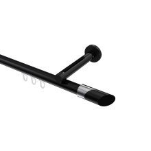 Innenlaufstange Schwarz, Aluminium / Metall 20 mm Ø Siteno Verano Innenlaufstange Schwarz, Aluminium / Metall 20 mm Ø Siteno Verano