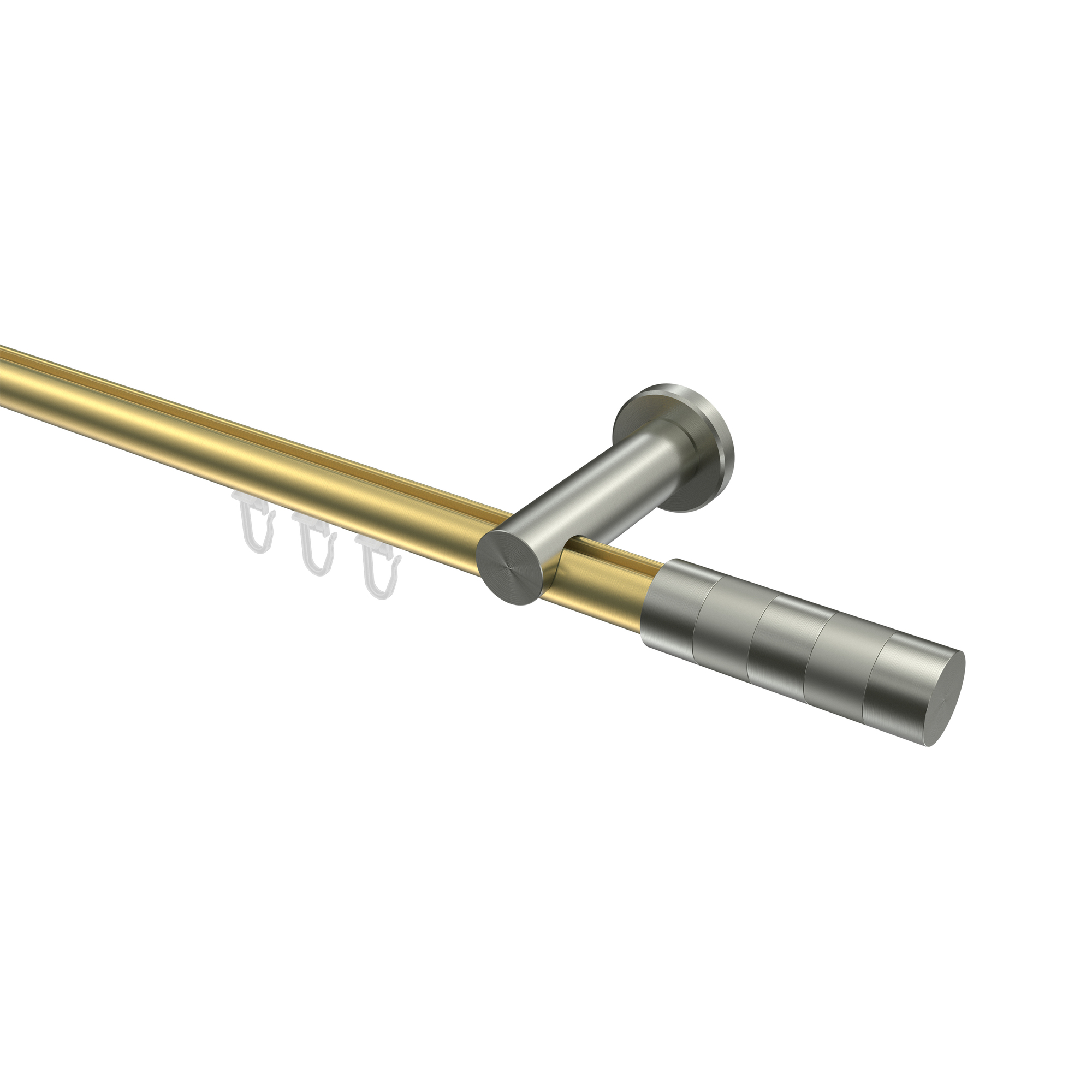 Innenlaufstangen Messing-Optik / Edelstahl-Optik 20 mm Ø Platon Mavell Innenlaufstangen Messing-Optik / Edelstahl-Optik 20 mm Ø Platon Mavell