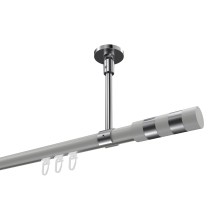 Innenlaufstange (Deckenanbringung) Weiß / Chrom, Aluminium / Metall 20 mm Ø Sonette Mavell Innenlaufstange (Deckenanbringung) Weiß / Chrom, Aluminium / Metall 20 mm Ø Sonette Mavell