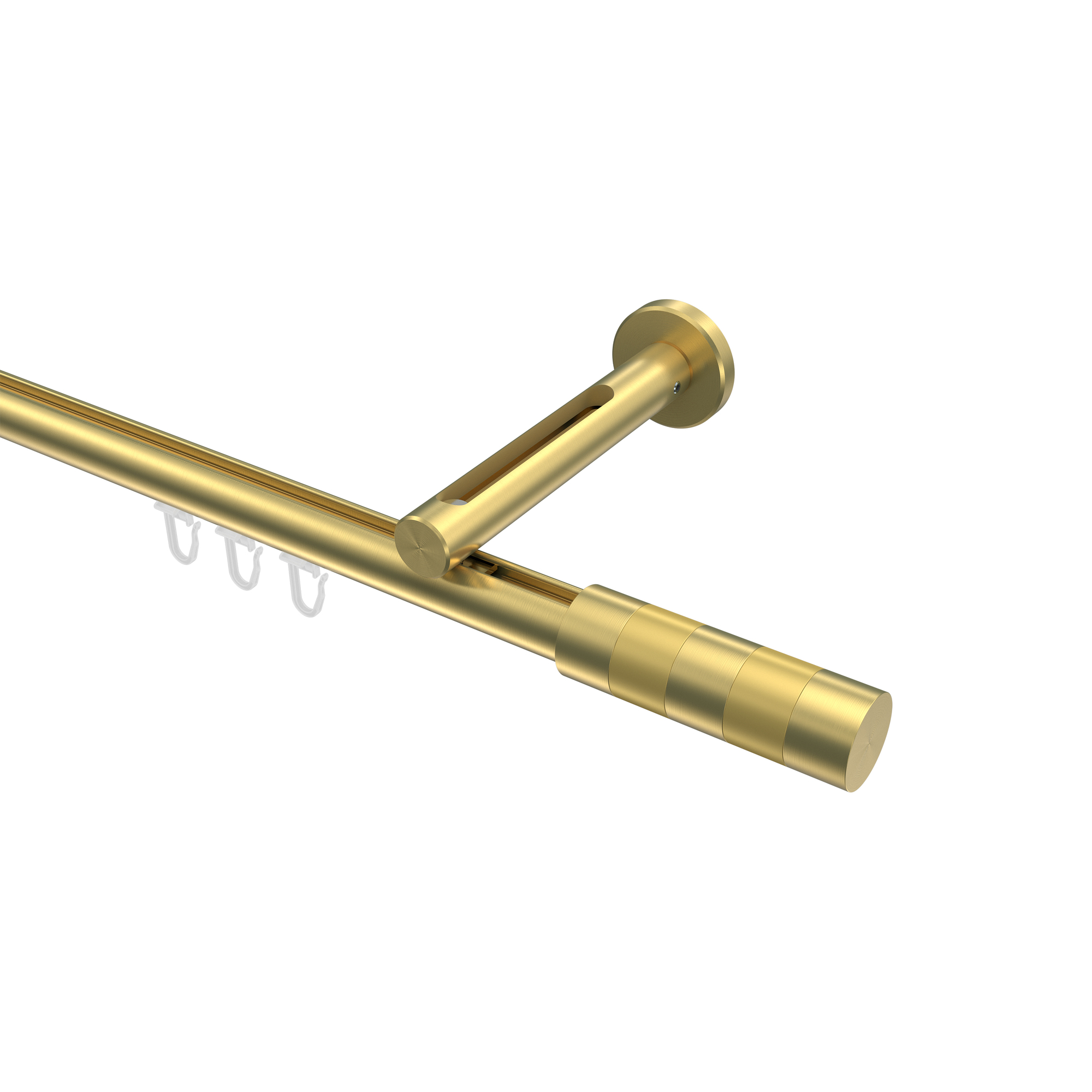 Innenlaufstange Messing-Optik, Aluminium / Metall 20 mm Ø Siteno Mavell Innenlaufstange Messing-Optik, Aluminium / Metall 20 mm Ø Siteno Mavell