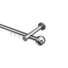 Innenlaufstange Chrom, Aluminium / Metall 20 mm Ø Prestige Luino Innenlaufstange Chrom, Aluminium / Metall 20 mm Ø Prestige Luino