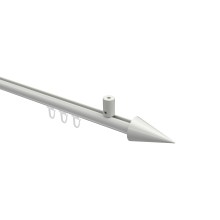 Innenlauf-Vorhangstange (Deckenanbringung) Weiß, Aluminium / Metall 20 mm Ø Sonius Savio Innenlauf-Vorhangstange (Deckenanbringung) Weiß, Aluminium / Metall 20 mm Ø Sonius Savio