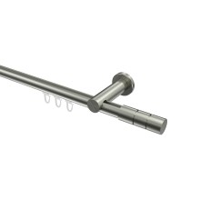 Gardinenstange Innenlauf Edelstahl-Optik 20 mm Ø Platon Elanto Gardinenstange Innenlauf Edelstahl-Optik 20 mm Ø Platon Elanto