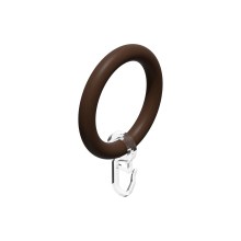 Gardinenringe / Holz Ringe Nussbaum für 28 mm Ø Vorhangstangen Gardinenringe / Holz Ringe Nussbaum für 28 mm Ø Vorhangstangen