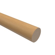 Gardinenstangen Holzstab Buche lackiert (Holzstange) in 28 mm Ø Gardinenstangen Holzstab Buche lackiert (Holzstange) in 28 mm Ø